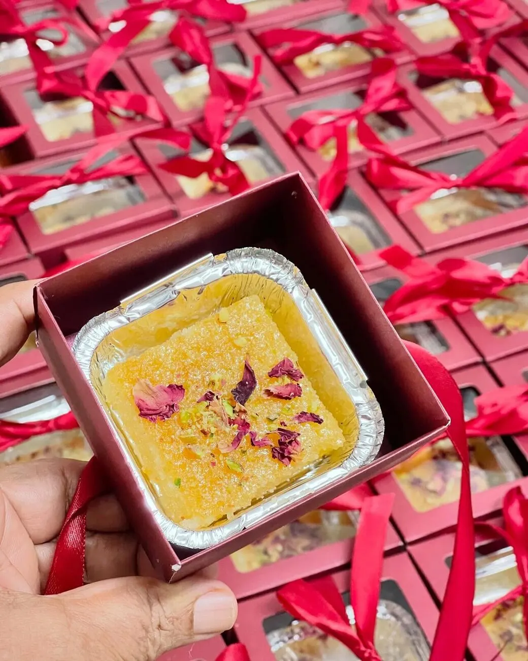 Wedding favours by Fainaz Milhan, 2024