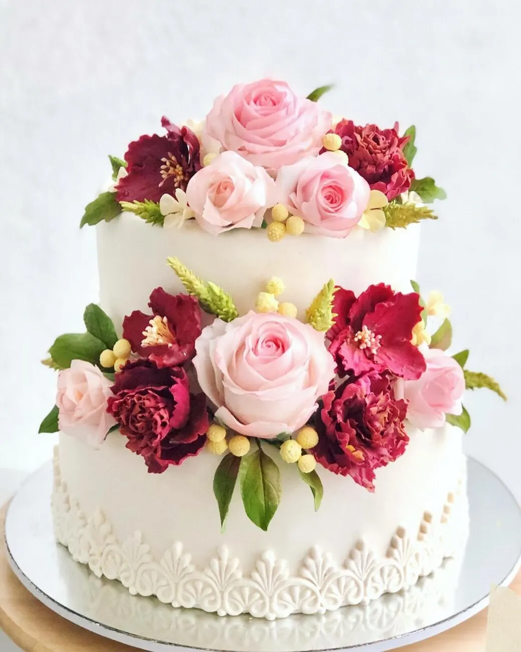 Birthday cake by Fainaz Milhan, 2020