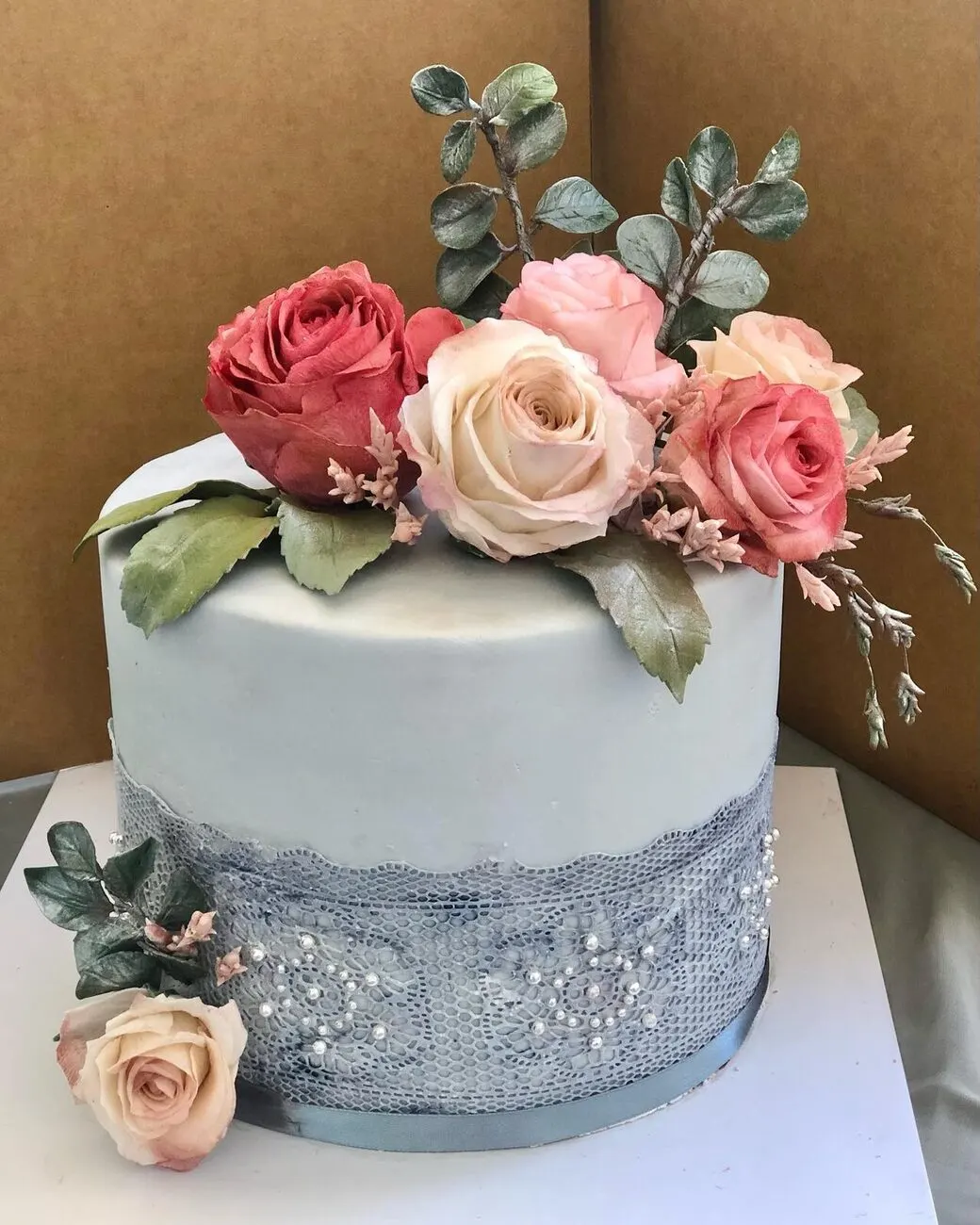 Nikah or waleema cake by Fainaz Milhan, 2020