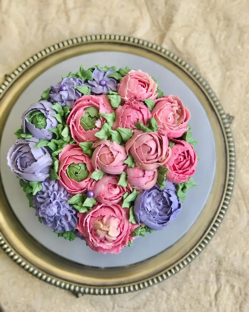 From a past Buttercream Techniques Workshop