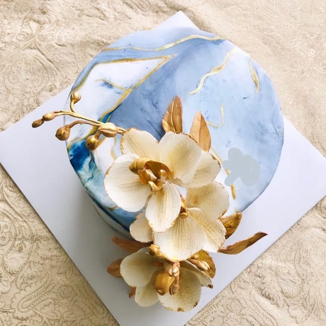Nikah or waleema cake by Fainaz Milhan, 2021