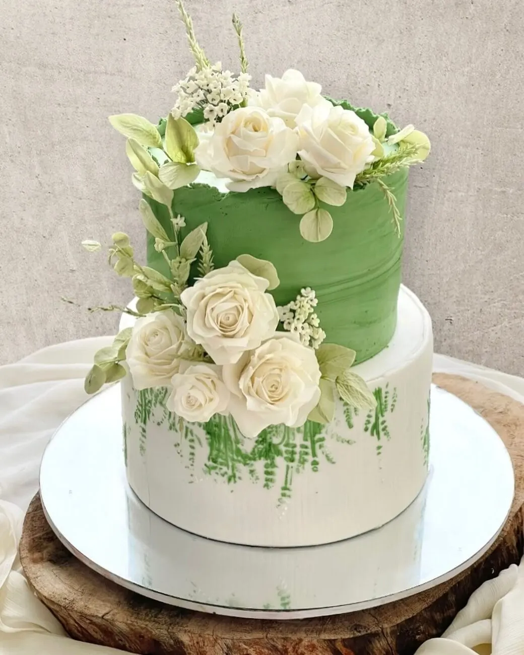 Nikah or waleema cake by Fainaz Milhan, 2024
