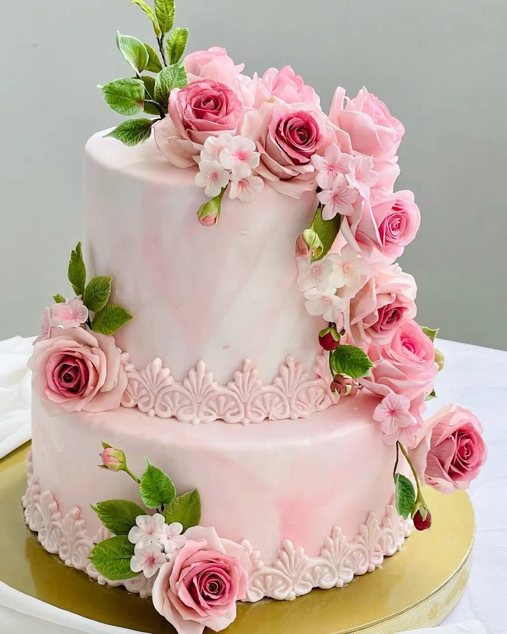 Nikah or waleema cake by Fainaz Milhan, 2022