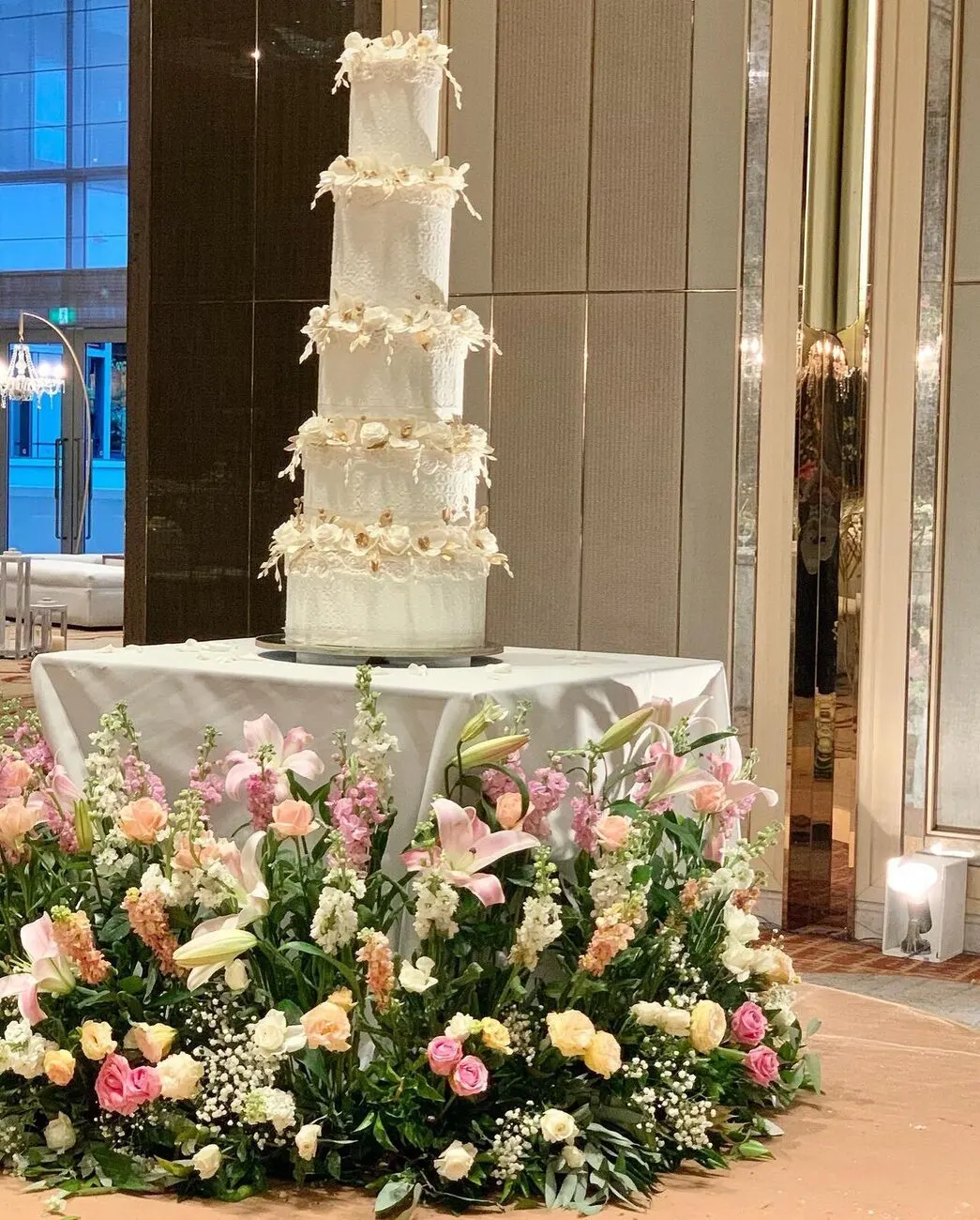 Nikah or waleema cake by Fainaz Milhan, 2022