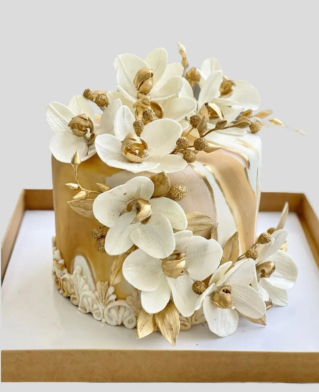 Nikah or waleema cake by Fainaz Milhan, 2023