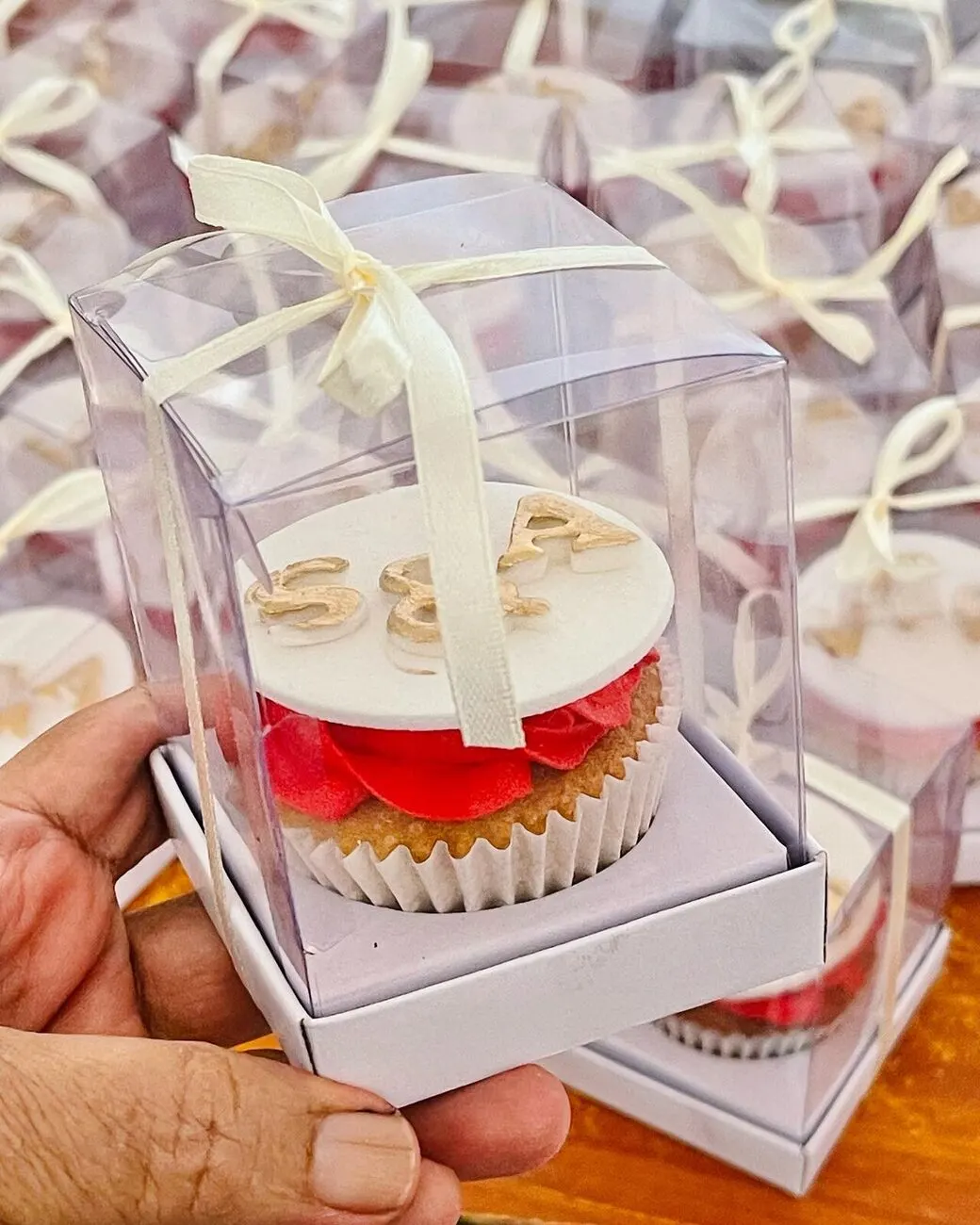 Wedding favours by Fainaz Milhan, 2023