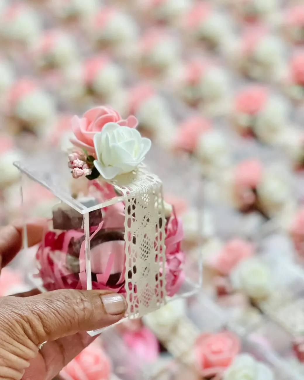 Wedding favours by Fainaz Milhan, 2024