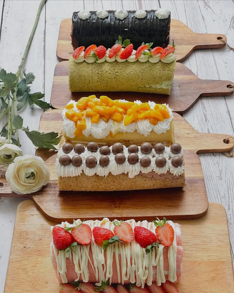 From a past Japanese Roll Cake Workshop