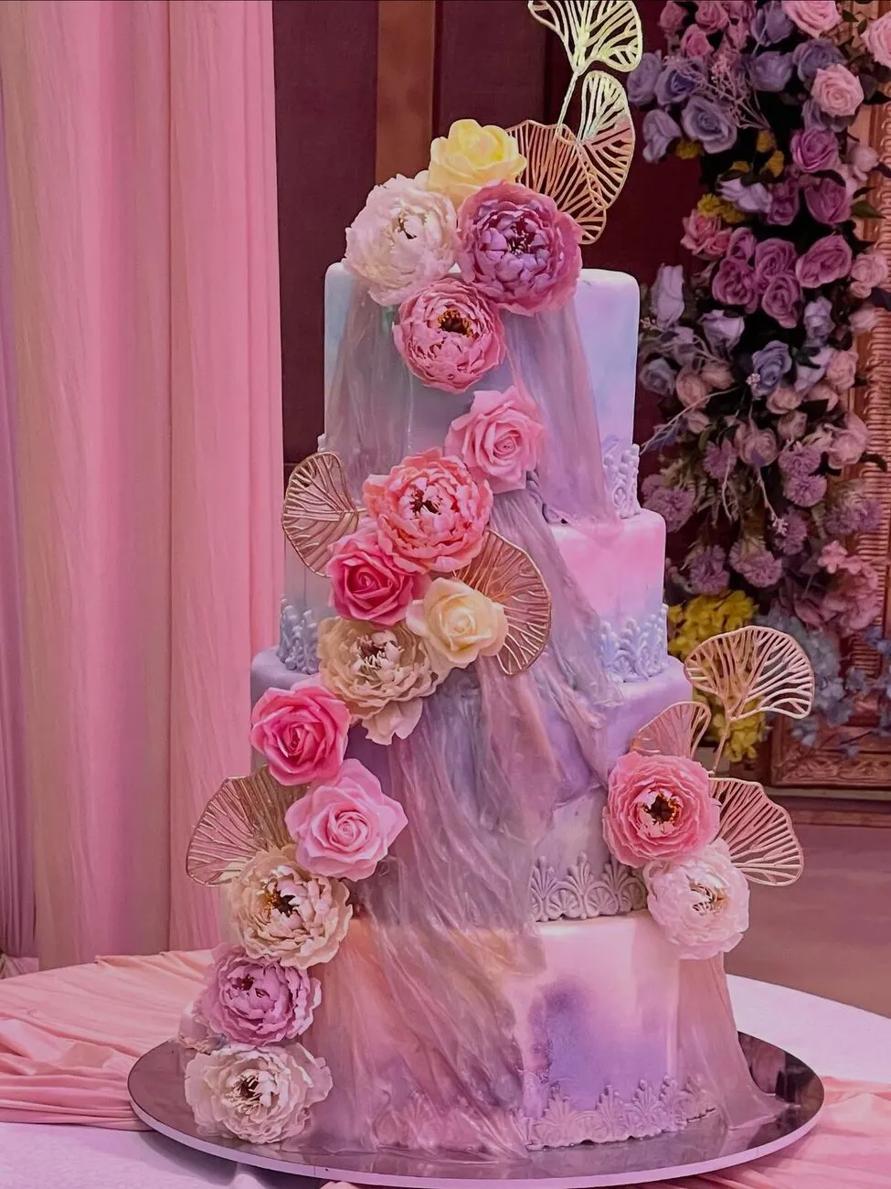 Nikah or waleema cake by Fainaz Milhan, 2025