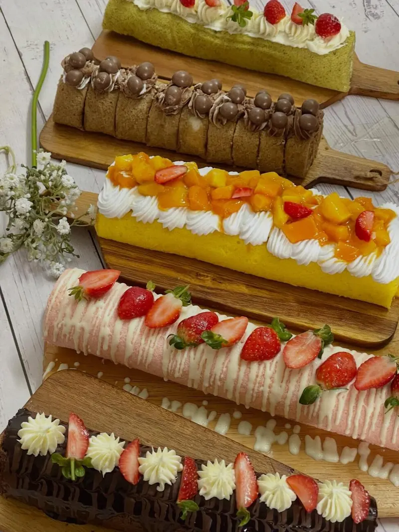 From a past Japanese Roll Cake Workshop