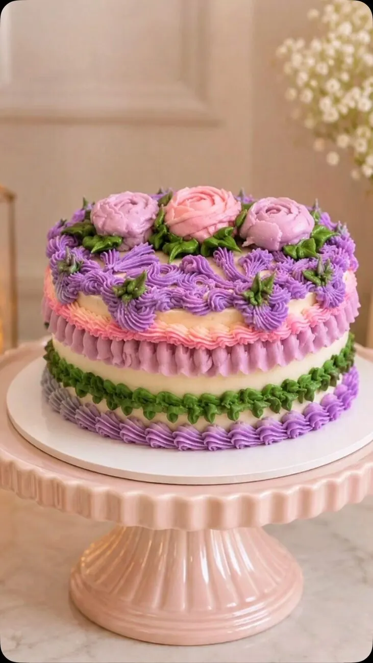 From a past Lambeth Cake Masterclass