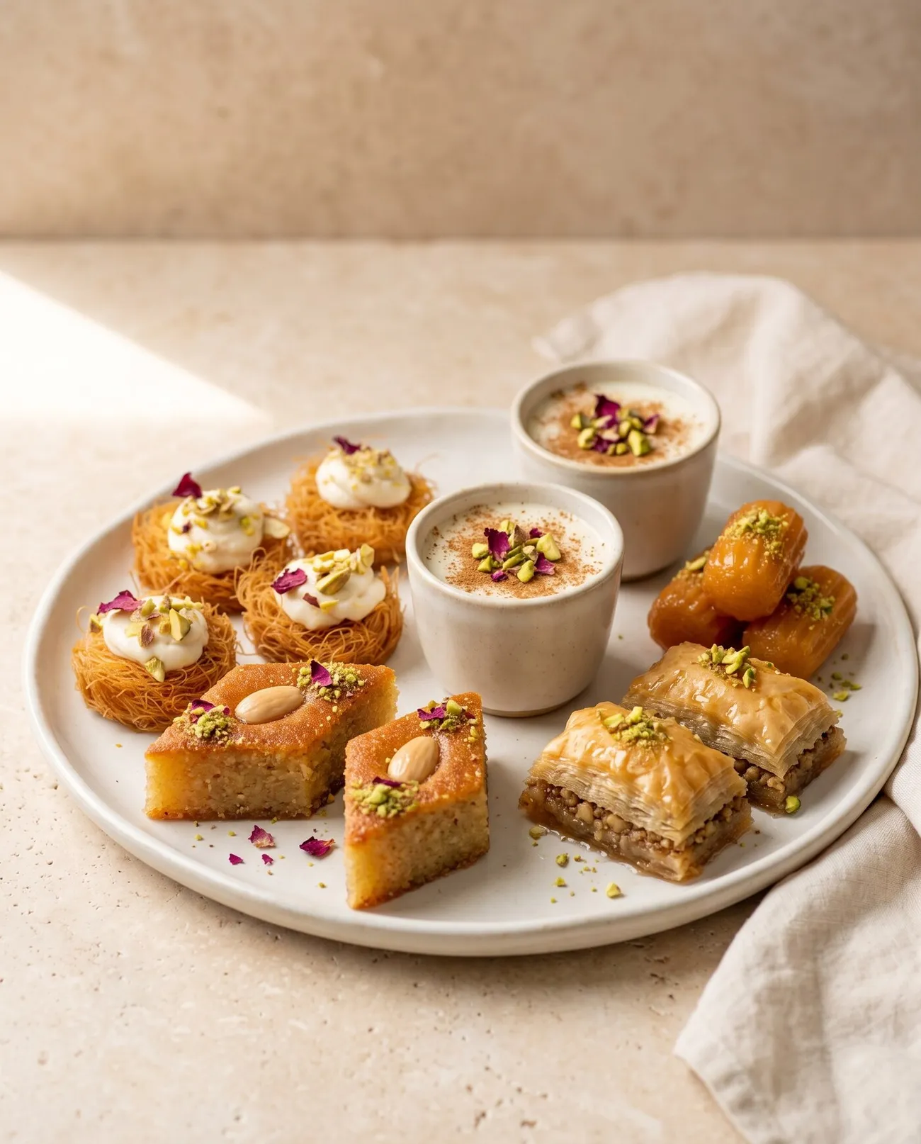 Arabic Sweets Workshop: An introduction to Middle Eastern desserts: five traditional recipes, made from scratch in one class.