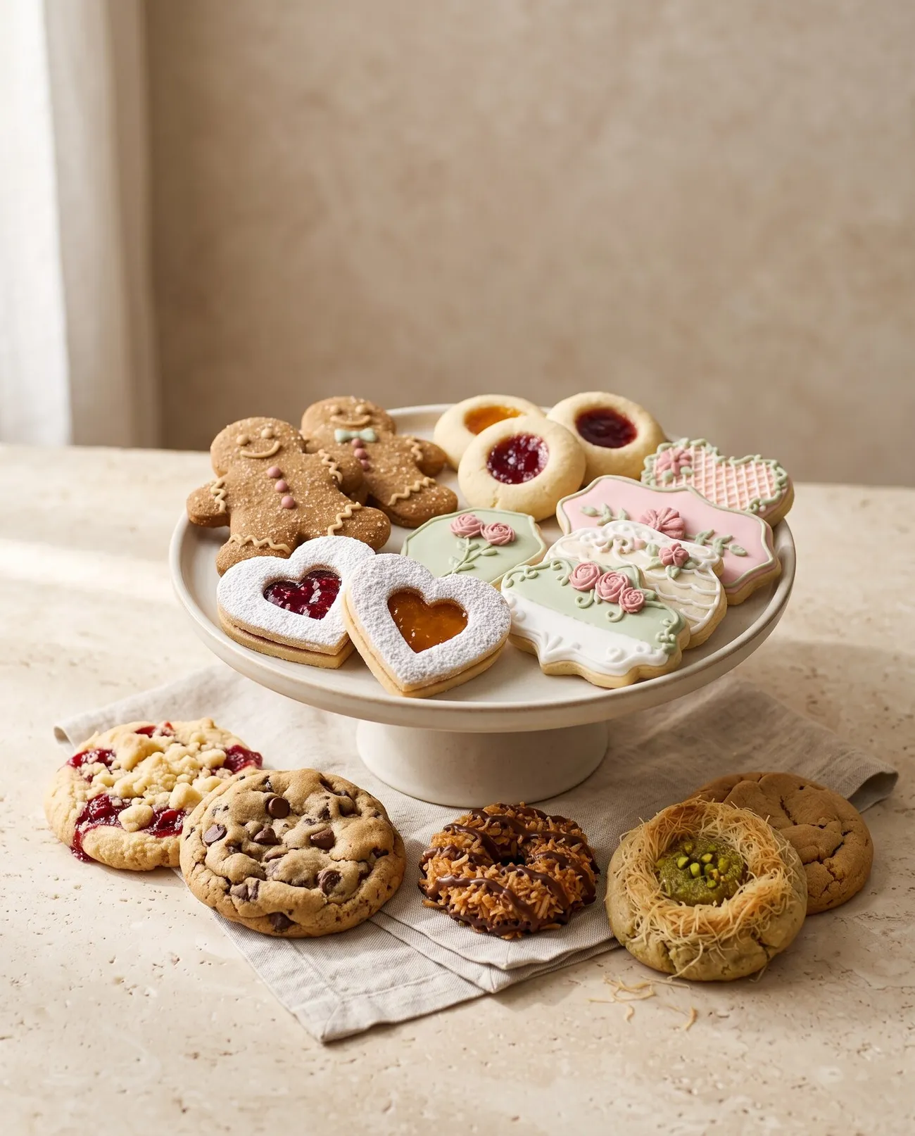 Cookie Workshop: Three cookie classes: decorating, advanced royal icing and stuffed cookies.