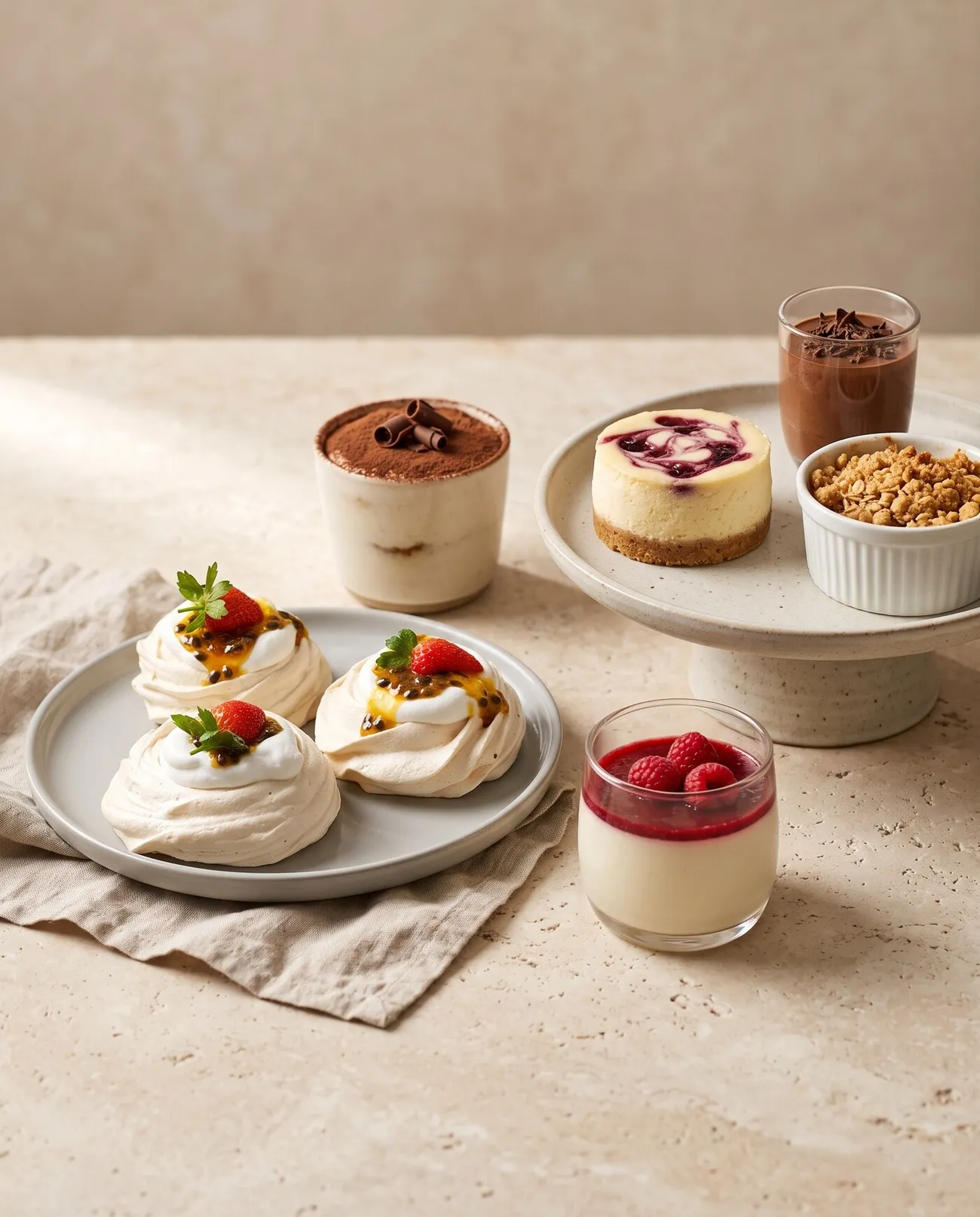 Dessert Workshop: Six classic desserts, all made from scratch in one session.