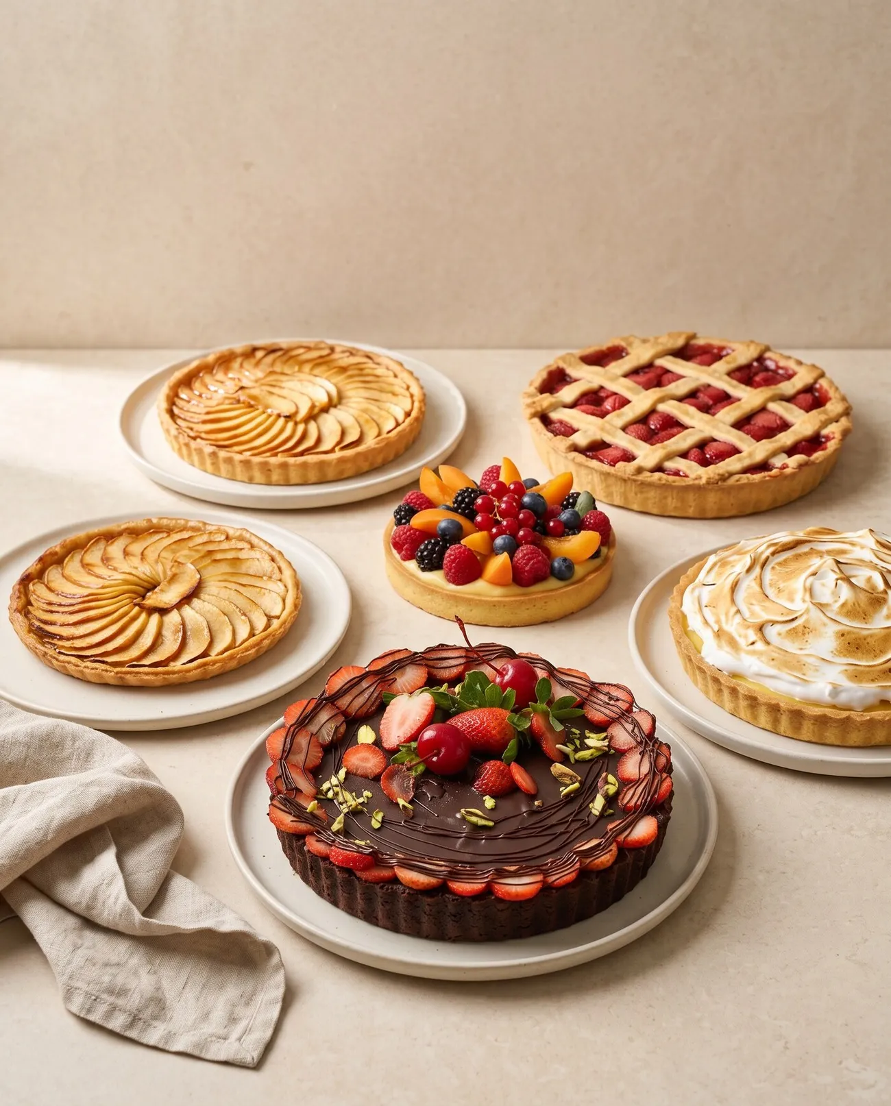 Tart and Pie Workshop: A day of sweet tarts and pies, open to complete beginners.